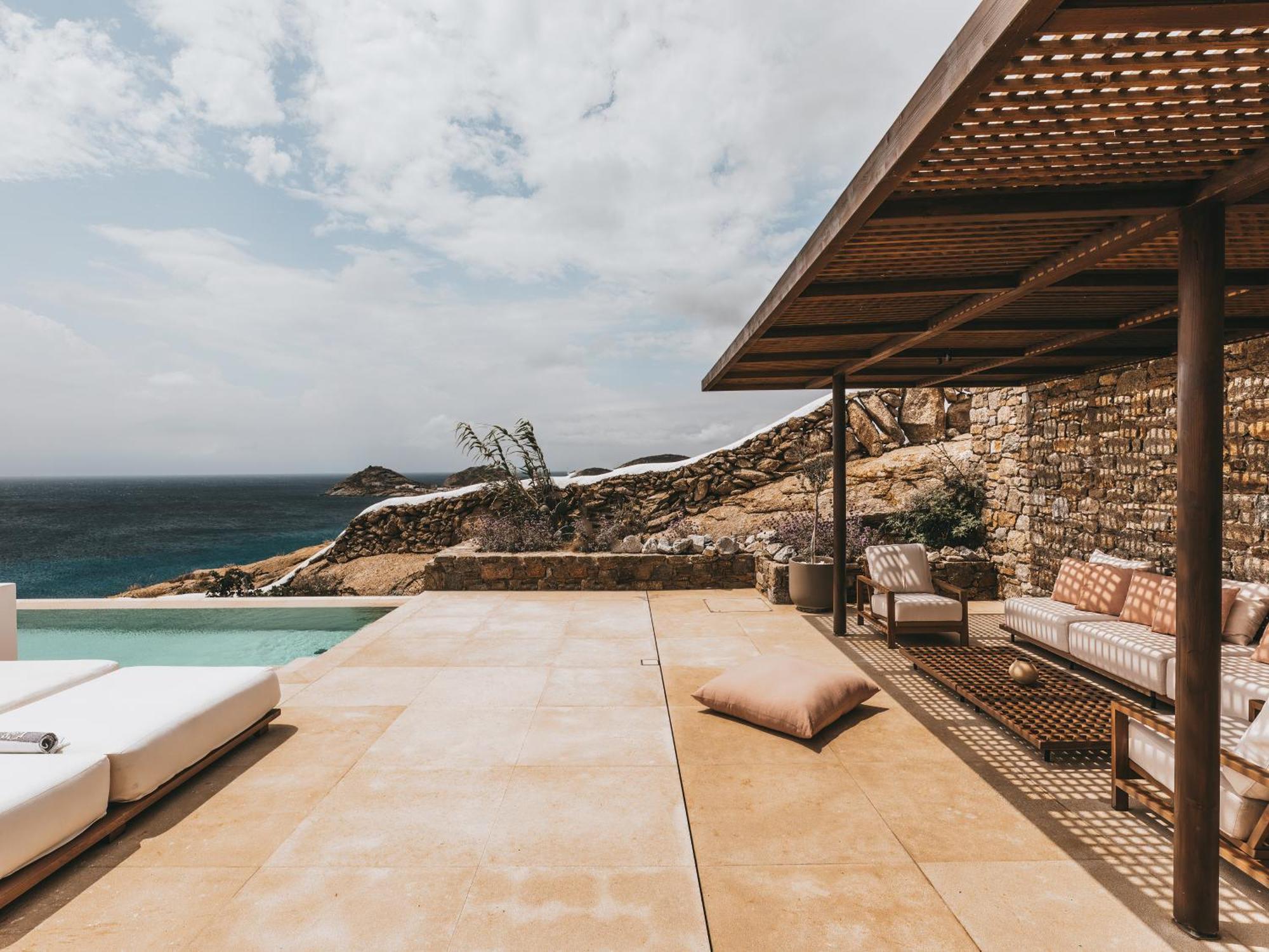 Cali Mykonos Hotel คาลาฟาติส ภายนอก รูปภาพ