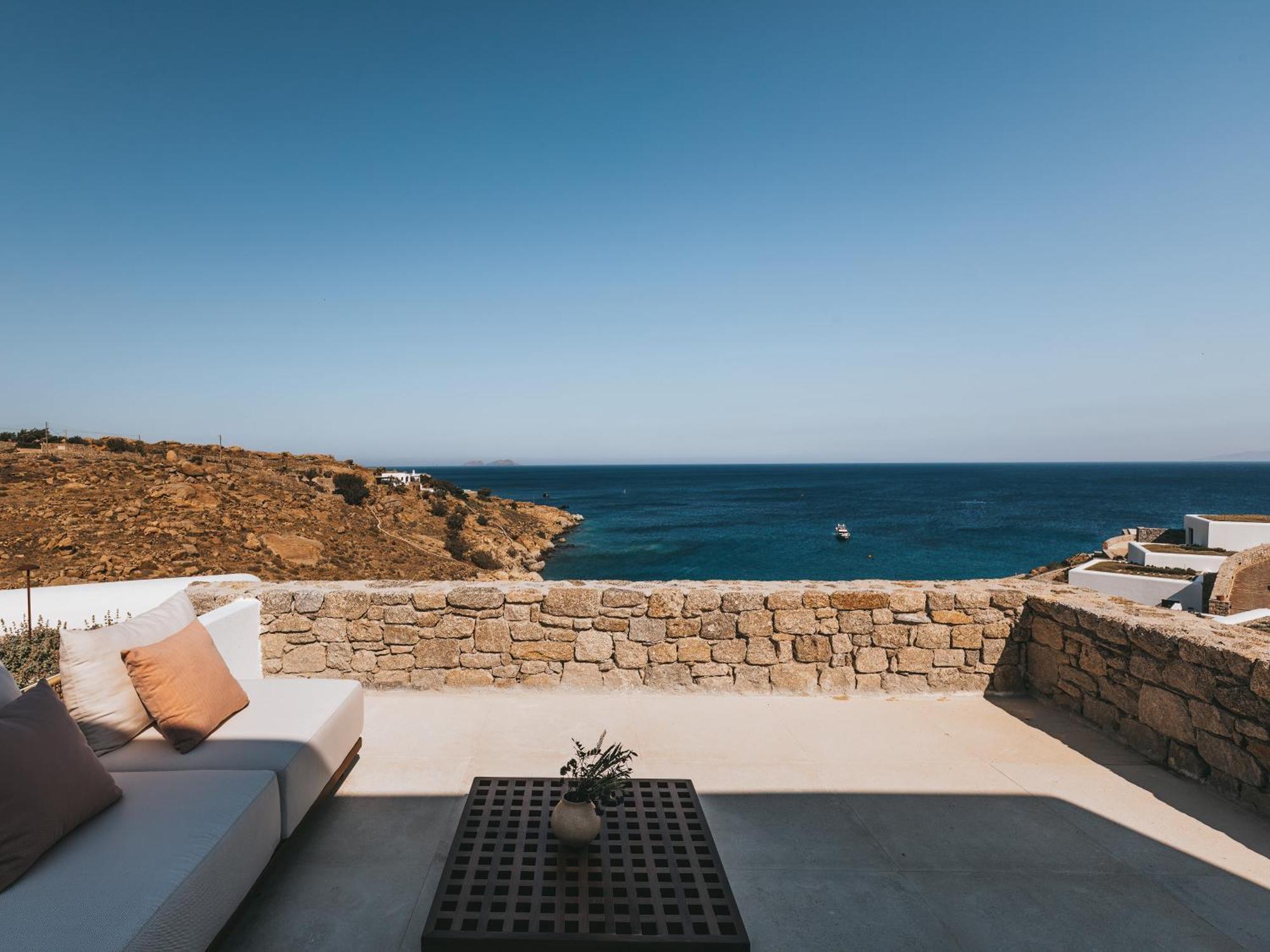 Cali Mykonos Hotel คาลาฟาติส ภายนอก รูปภาพ