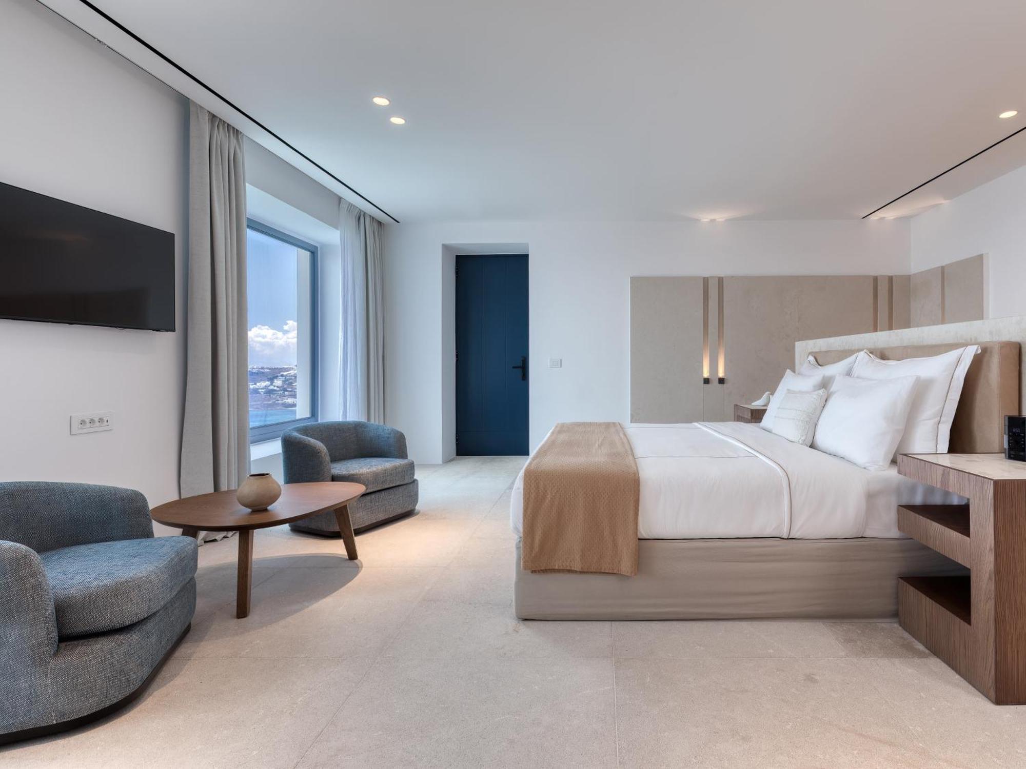 Cali Mykonos Hotel คาลาฟาติส ภายนอก รูปภาพ