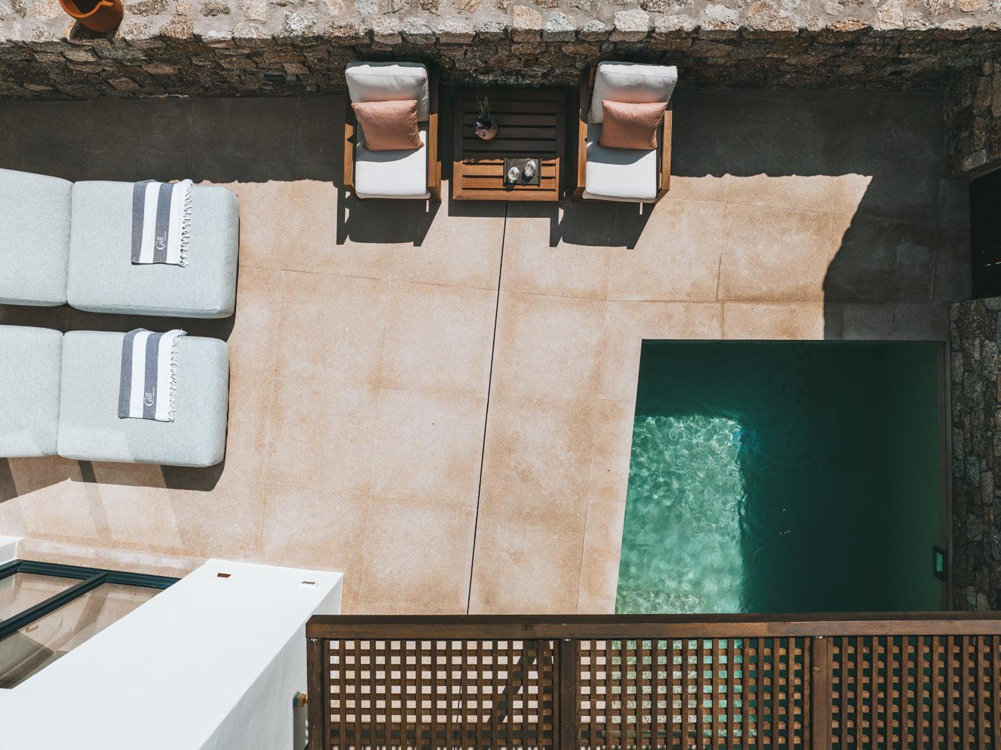 Cali Mykonos Hotel คาลาฟาติส ภายนอก รูปภาพ