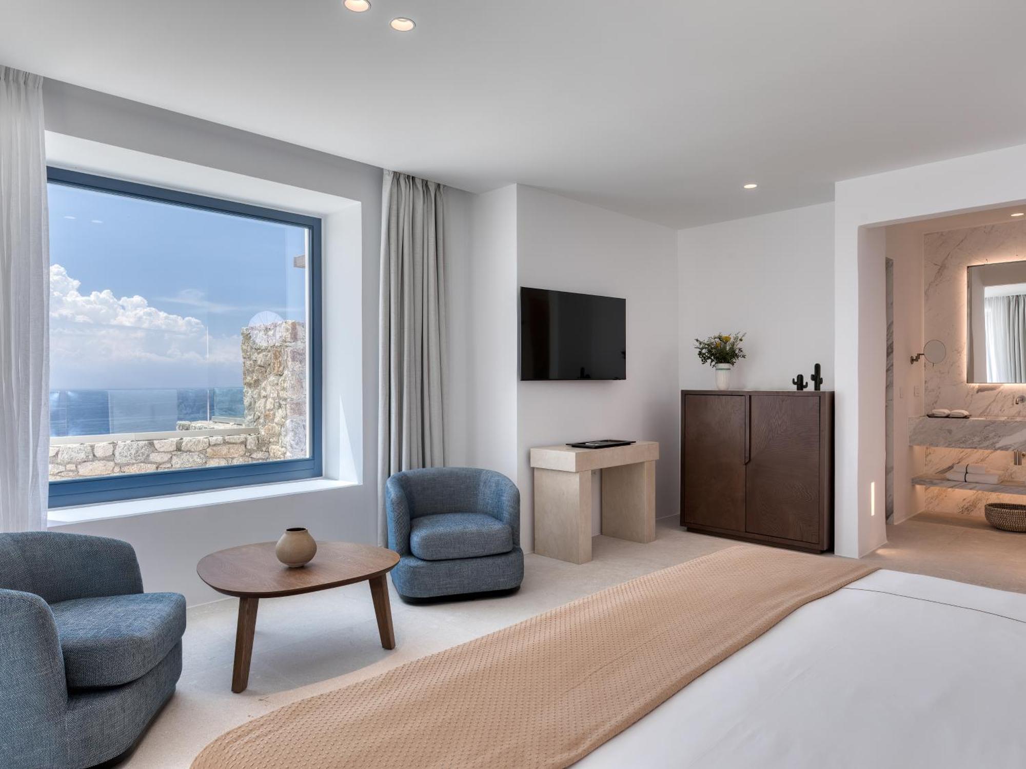Cali Mykonos Hotel คาลาฟาติส ภายนอก รูปภาพ