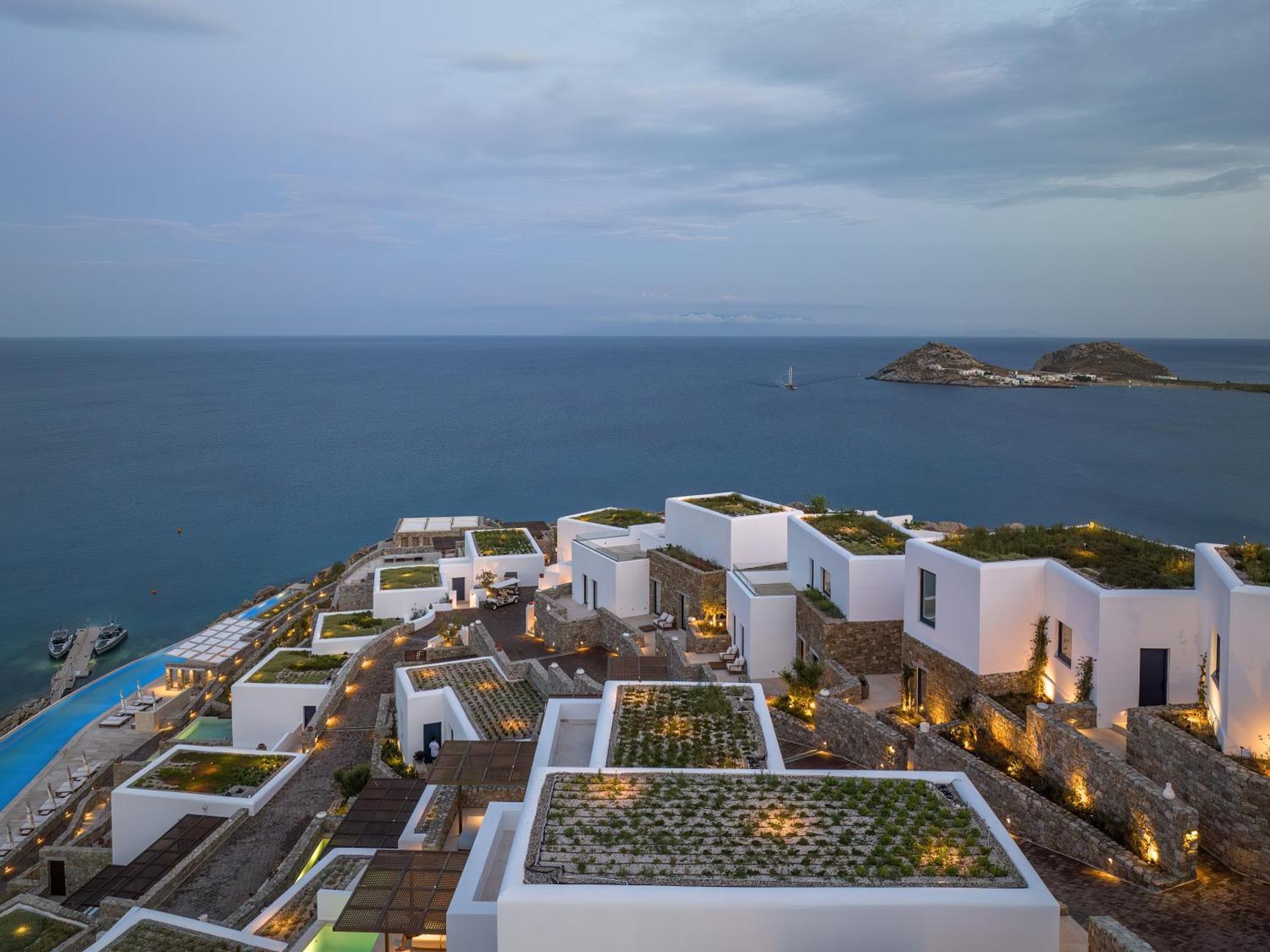 Cali Mykonos Hotel คาลาฟาติส ภายนอก รูปภาพ