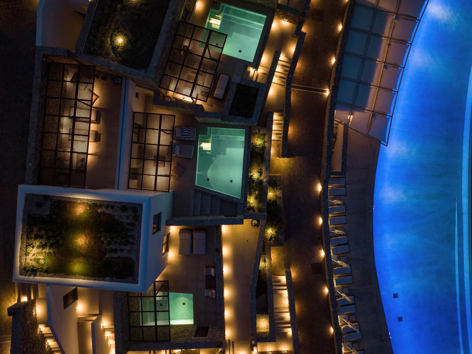 Cali Mykonos Hotel คาลาฟาติส ภายนอก รูปภาพ