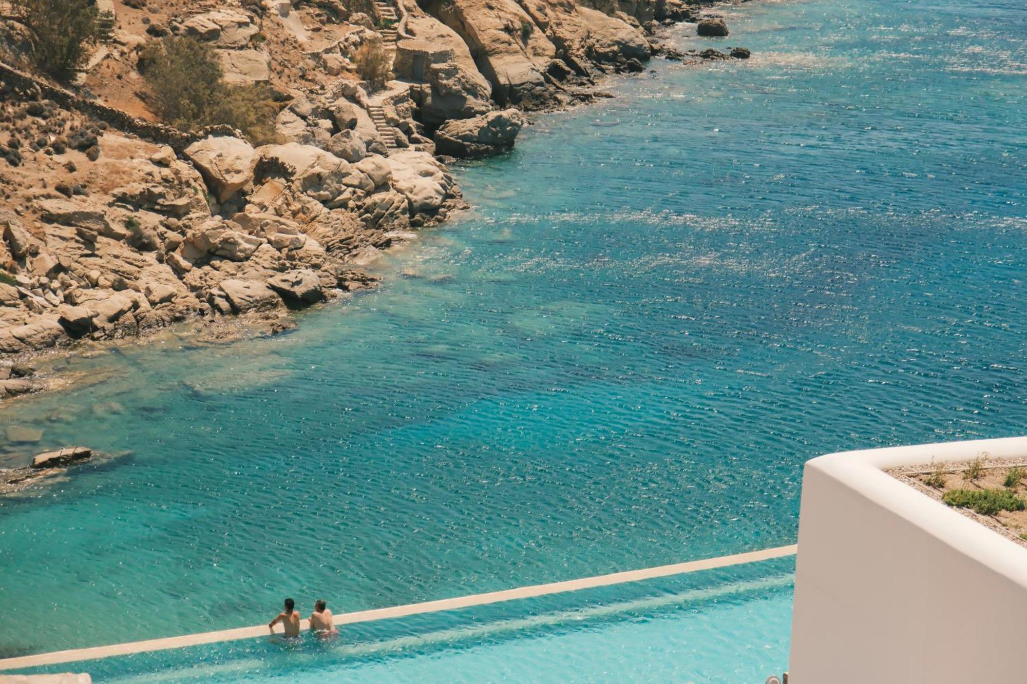 Cali Mykonos Hotel คาลาฟาติส ภายนอก รูปภาพ